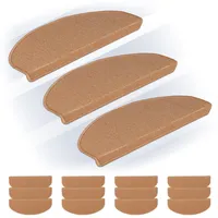 Relaxdays Stufenmatte 65 x 24 cm Beige