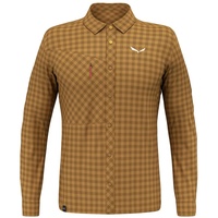 Salewa Puez Dry Long Sleeve Shirt Men, Golden Brown, S