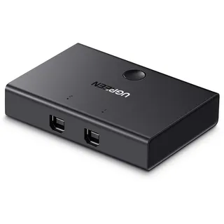 UGREEN USB 2.0 Sharing Switch 2x1 Black