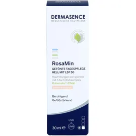 Dermasence Rosamin Getönte Tagespflege hell Lsf 50