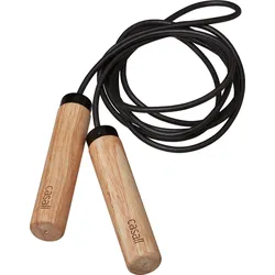 casall ECO Jump rope wood Natural/Black - STK