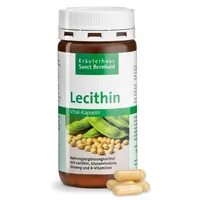 Kräuterhaus Sanct Bernhard Lecithin-Vital-Kapseln mit Sojalecithin und Ginseng 120 Kapseln