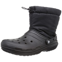 Crocs Classic Lined Neo Puff Boot 206630-060, Womens Boots, Black, 38/39 EU
