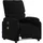 vidaXL Massagesessel 50 x 99 x 50 cm Schwarz mit Fernbedienung