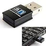 Mini WiFi Wireless Adapter WLAN 300 Mbit 802.11b/g/n USB 2.0 Stick Dongle NEU
