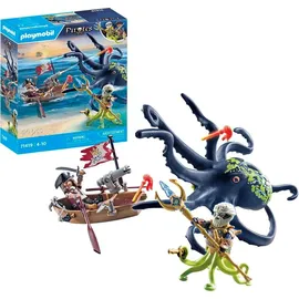 Playmobil Pirates Kampf gegen den Riesenoktopus 71419