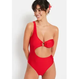 lscn by lascana Monokini Damen rot Gr.44 Cup C/D