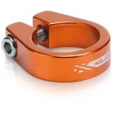 XLC Sattelstütz-Klemmring PC-B09 Ø 31,6 mm orange, mit Innensechskant