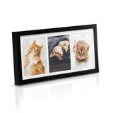 bomoe Bilderrahmen Galeria Schwarz 13x18 cm 3er Set