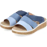 Rieker Pantolette Damen Blau 40