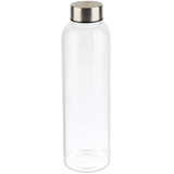 APS 66907 Trinkflasche/Glasflasche, 6,5 x 6,5, Höhe 23,5 cm, Ø 6,5 cm, 0,55 Liter, transparent