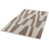 SCHÖNER WOHNEN WOHNEN-Kollektion Teppich »Magic 6104«, rechteckig, Hoch Tief Struktur, mit Viskose, weich und glänzend, beige