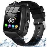 DDIOYIUR Kinder Smartwatch 4G GPS, Kinder Intelligente Uhr mit WiFi,SMS,Anruf, Sprach&Video Chat, Bluetooth,Wecker,Lehrplan, Schrittzähler