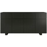 skandica Sideboard schwarz ¦ Maße (cm): B: 168,9 H: 83,8