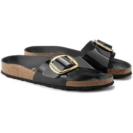 Birkenstock Madrid Big Buckle High Shine Black