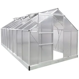 Brast Aluminium-Gewächshaus Alu HKP 6 mm 12,35 m2