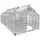 Brast Aluminium-Gewächshaus Alu HKP 6 mm 12,35 m2