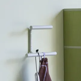 Hübsch Wandgarderobe Flip Hellgrau