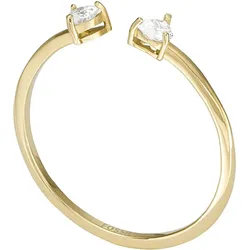 Fossil Damenring Edelstahl Ringe   