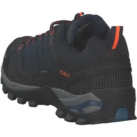 CMP Rigel Low WP Herren b.blue/flash orange 39