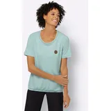 Witt T-Shirt Shirt Kurzarm blau 40