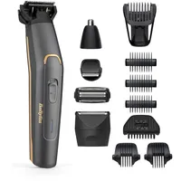 Babyliss MT987E Multi-Trimmer Graphite Precision 12-in-1 kabellos, Präzisionskopf, Körperkopf,