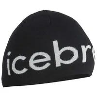 Icebreaker Merino Mütze - Black / Ecru Heather -
