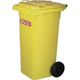 Sulo Müllgroßbehälter 120l HDPE gelb fahrbar,n.EN 840 SULO
