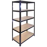 MonsterShop Monster Racking T-Rax Lagerregal Schwarz 180 x 90 x 45cm