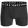 JACK & JONES Lich Field Plus Size Boxershorts 3 Einheiten Burgundy 6XL Regular