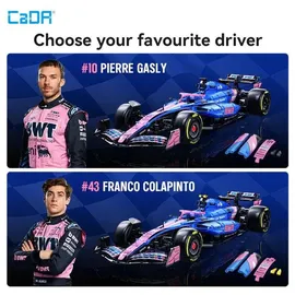 CADA BWT Alpine Formel 1 Team A525 Rennauto C64012W