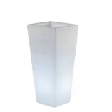 Slide Design Y-Pot Light Blumentopf beleuchtet, 43x43 cm, 90 cm hoch