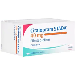 Citalopram Stada 40 mg Filmtabletten 100 St