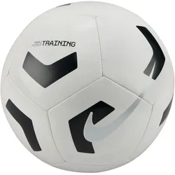 NIKE Pitch Fußball Trainingsball 100 - white/black/silver 5