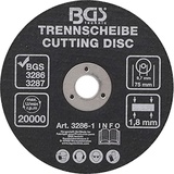 BGS Trennscheibe | 75 x 1,8 x 9,7 mm