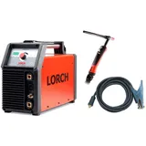 Lorch WIG-Schweißgerät HandyTIG 200 AC/DC für die Werkstatt mit Powermaster-Brenner