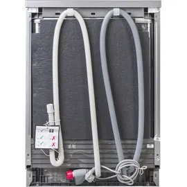 Beko BDFN36462XP Geschirrspüler (freistehend, 598 mm, Silber)