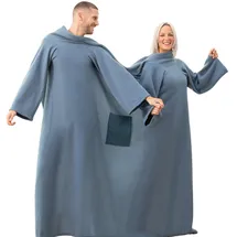 InnovaGoods Doppelte Ärmeldecke mit Tasche Doublanket