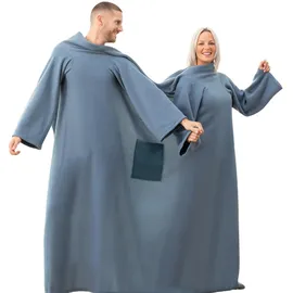 InnovaGoods Doppelte Ärmeldecke mit Tasche Doublanket