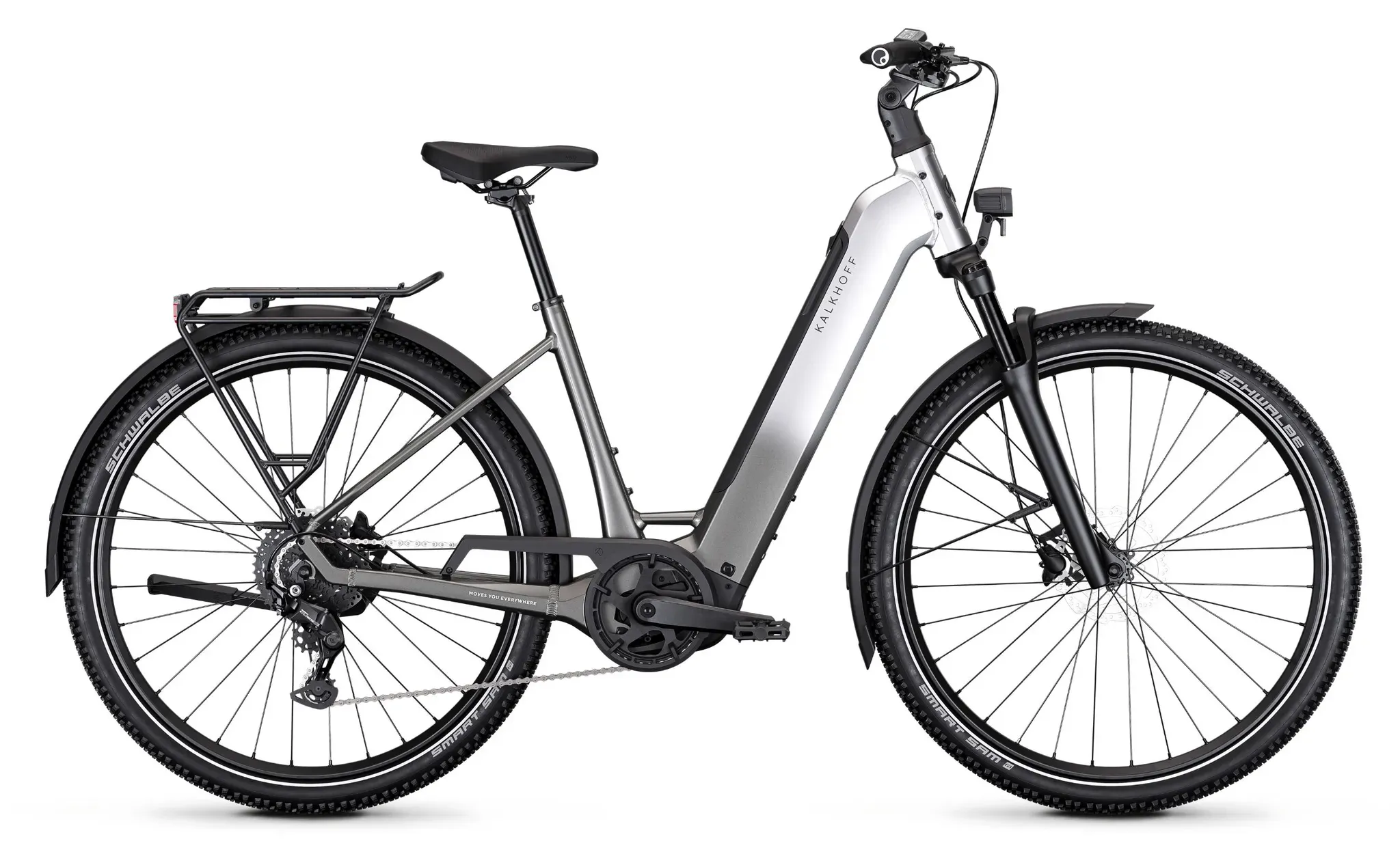 Kalkhoff Entice 3 Season LTD Performance Line 540Wh - Steelgrey / Nepalsilver gloss - 43 cm