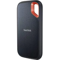 SanDisk Extreme Portable SSD 4 TB (tragbare NVMe SSD, USB-C, bis zu 1.050 MB/s Lesegeschwindigkeit und 1.000 MB/s Schreibgeschwindigkeit, wasser- und staubbeständig) Schwarz