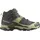 Salomon X Ultra 5 Mid GTX Herren Peat / Gray Green / Blue Nights 47 2/3