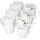 sänger Kaffeetasse 0,35 l Weiß 6 St.