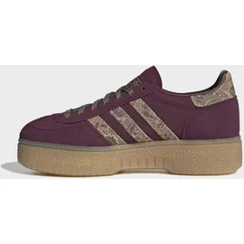 adidas Handball Spezial Bold Damen Weite E Maroon/Magic Beige/Olive Strata 38 2/3