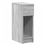 vidaXL Nachttisch mit Schublade Grau Sonoma 20x36x60 cm
