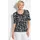GOLDNER Cityshirt floral Schwarz/Weiß 20