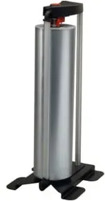 Rocholz Senkrechtabroller VARIO Rollenbreite 80 cm gezahnte Abreißschiene