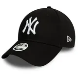 New Era New York Yankees MLB League Essential Schwarz 9Forty Verstellbare Damen Cap - One-Size