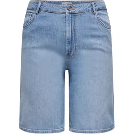 ONLY CARMAKOMA Carsonny Hw Wide DNM Shorts Light Blue Denim 50