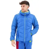 La Sportiva Bivouac Daunenjacke - Electric Blue / Lime Punch - S
